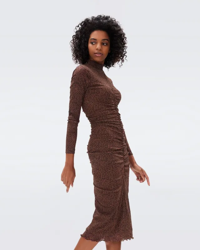 Verina Reversible Mesh Dress sold by Diane Von Furstenberg