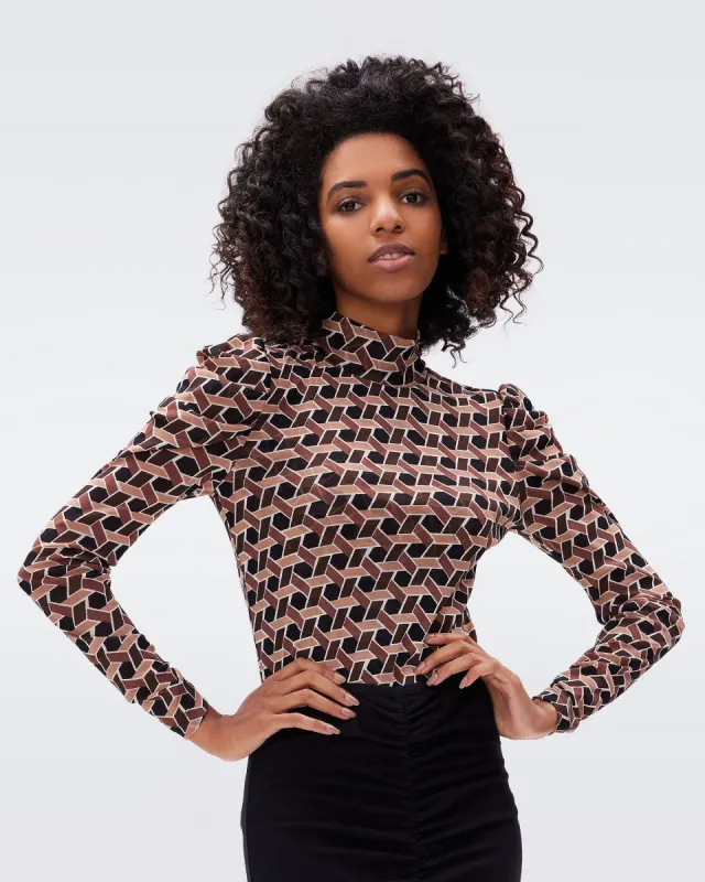 Remy Mesh Top sold by Diane Von Furstenberg