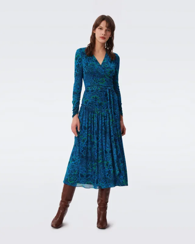 Sabina Mesh Dress sold by Diane Von Furstenberg