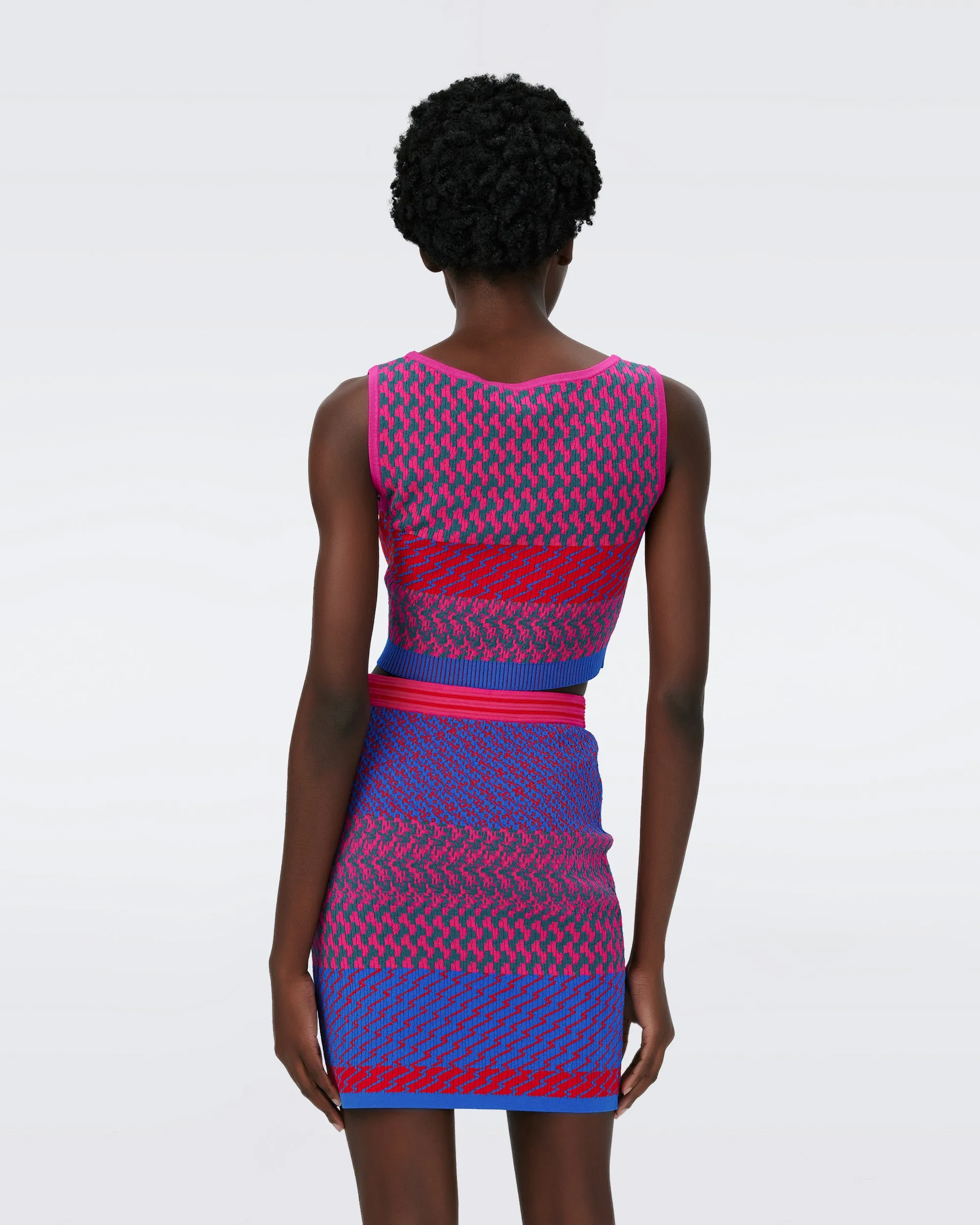 Arpita Knit Jacquard Top sold by Diane Von Furstenberg product image thumbnail 3