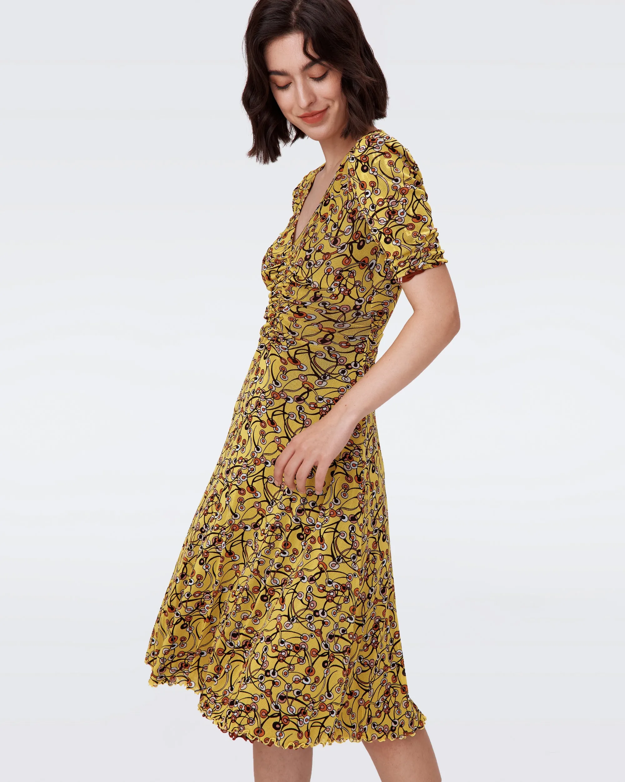 Koren Reversible Mesh Dress sold by Diane Von Furstenberg product image thumbnail 5