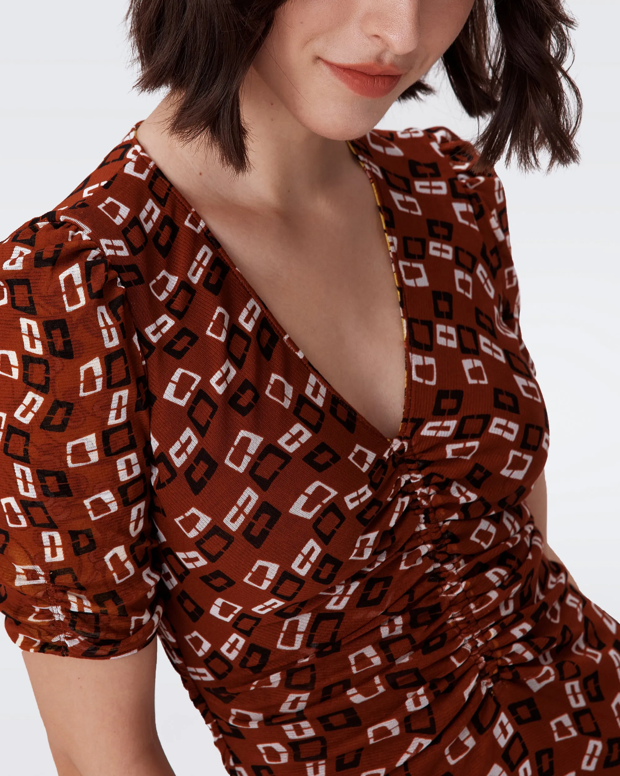 Koren Reversible Mesh Dress sold by Diane Von Furstenberg product image thumbnail 2