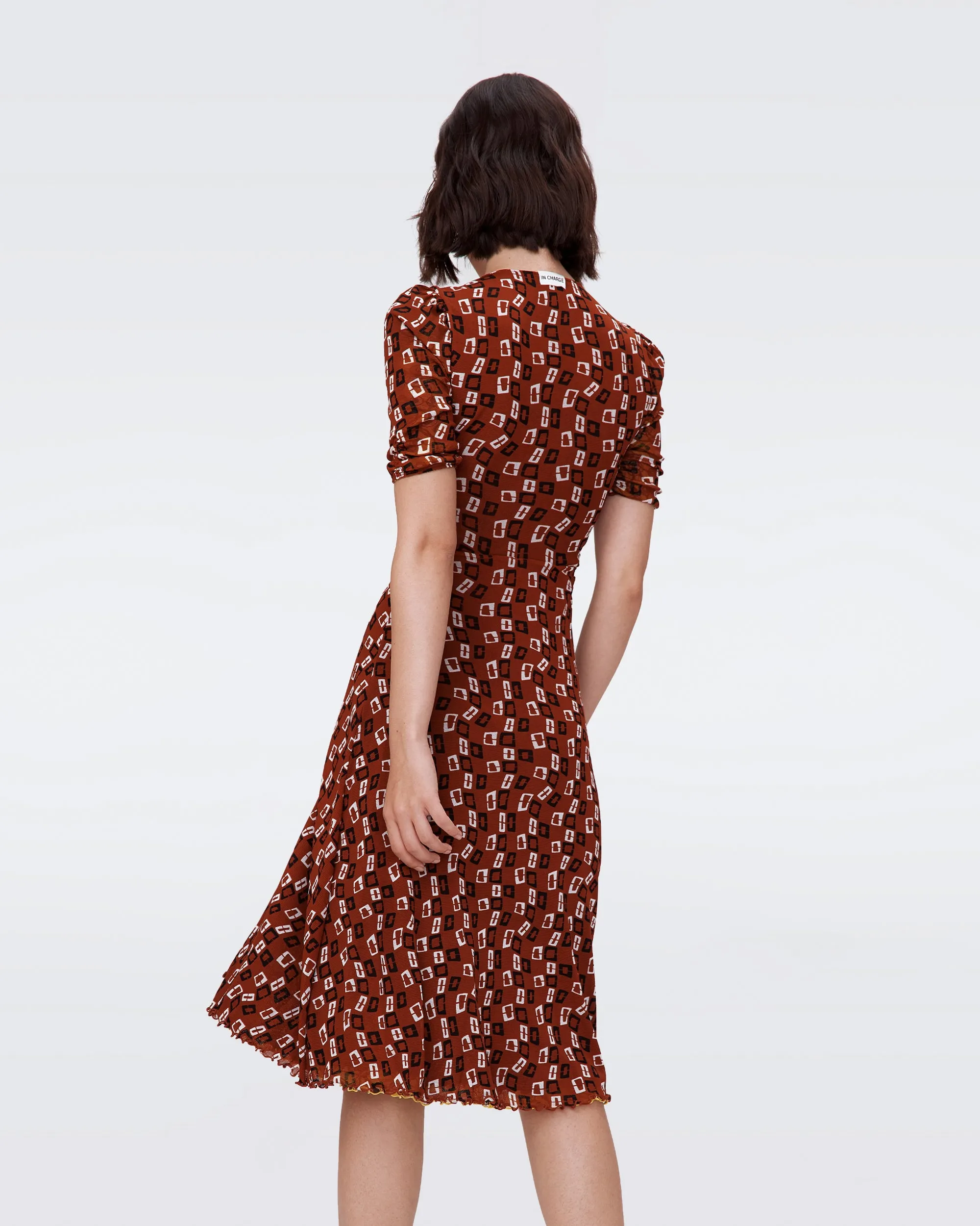 Koren Reversible Mesh Dress sold by Diane Von Furstenberg product image thumbnail 3