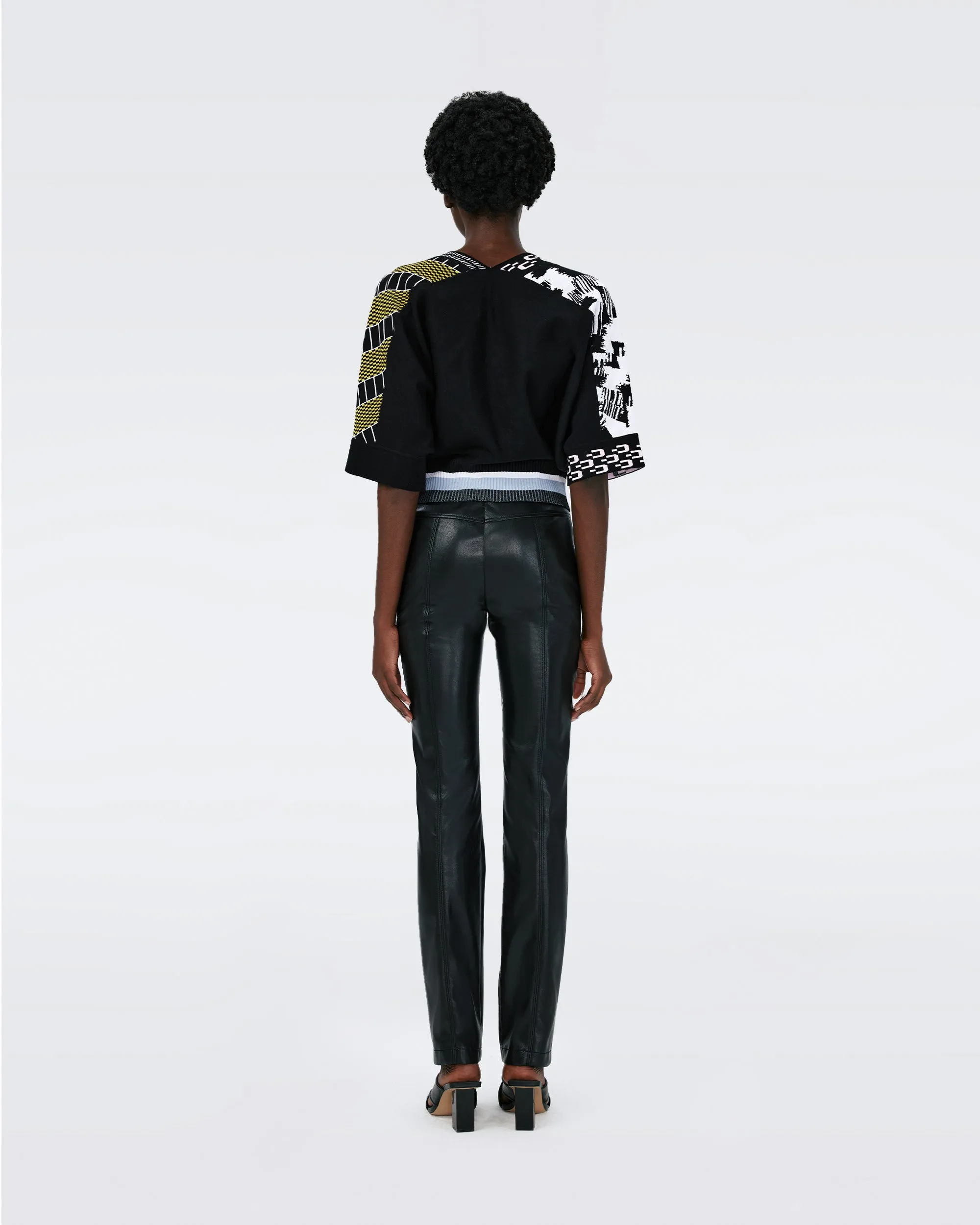 Bernard Knit Jacquard Top sold by Diane Von Furstenberg product image thumbnail 3