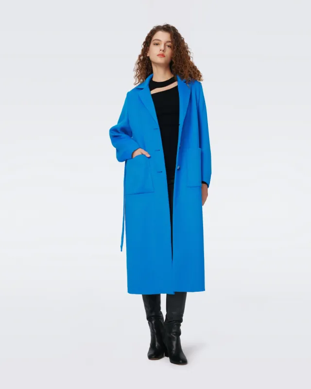 Nene Wool Coat sold by Diane Von Furstenberg