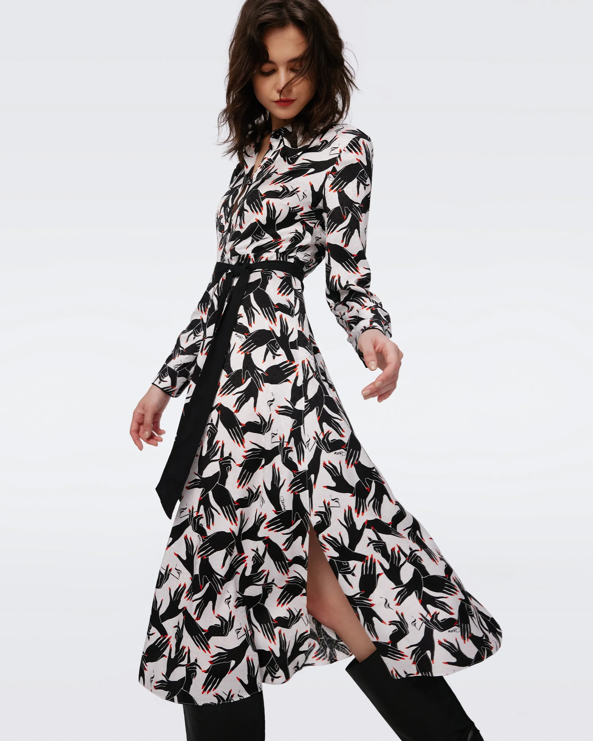 Gizelle Jacquard Dress sold by Diane Von Furstenberg product image thumbnail 5