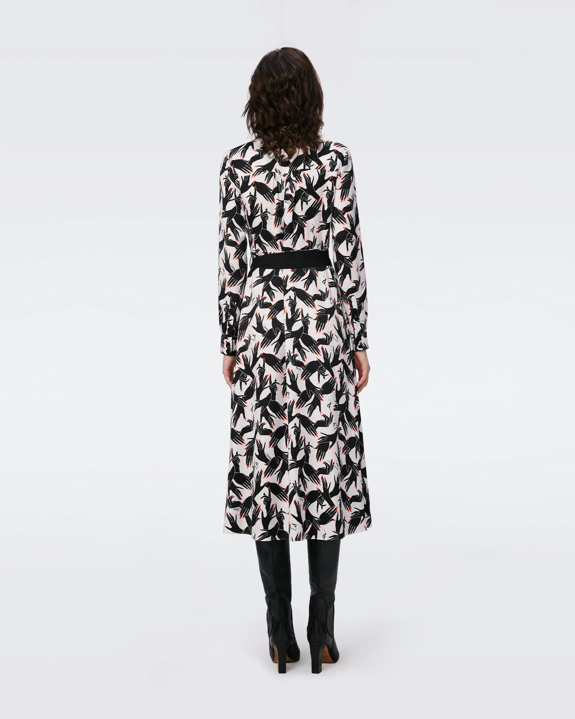 Gizelle Jacquard Dress sold by Diane Von Furstenberg product image thumbnail 3