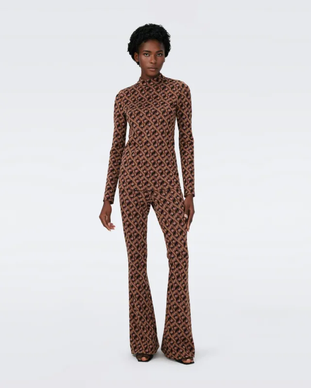 Greg Jacquard Pants sold by Diane Von Furstenberg