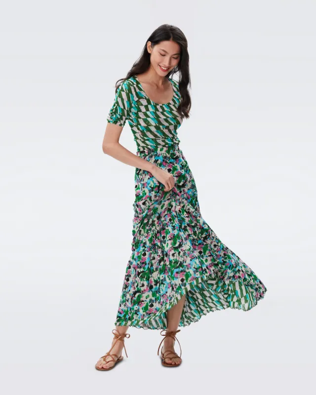 Austria Reversible Mesh Skirt sold by Diane Von Furstenberg