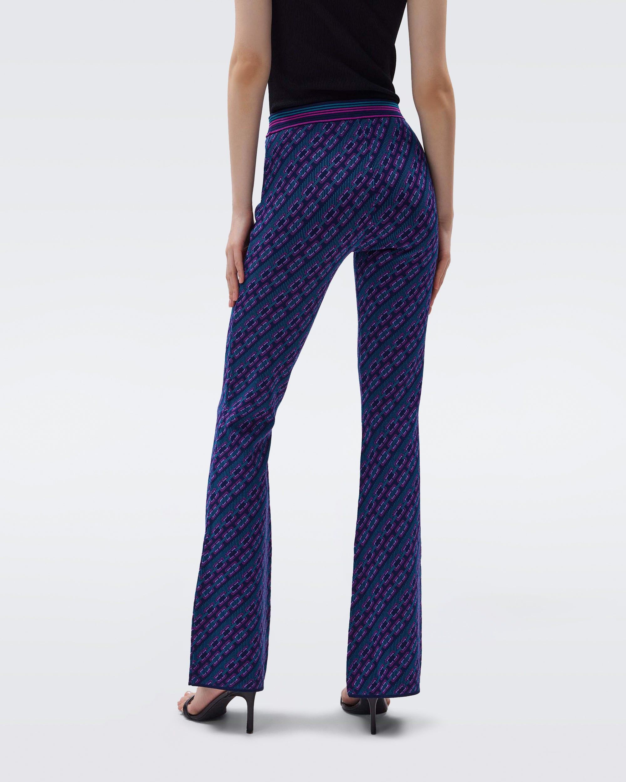 Ashdon Knit Jacquard Pants sold by Diane Von Furstenberg product image thumbnail 3
