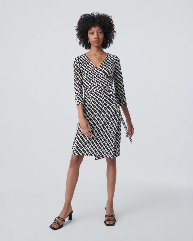 Julian Silk Jersey Wrap Dress sold by Diane Von Furstenberg