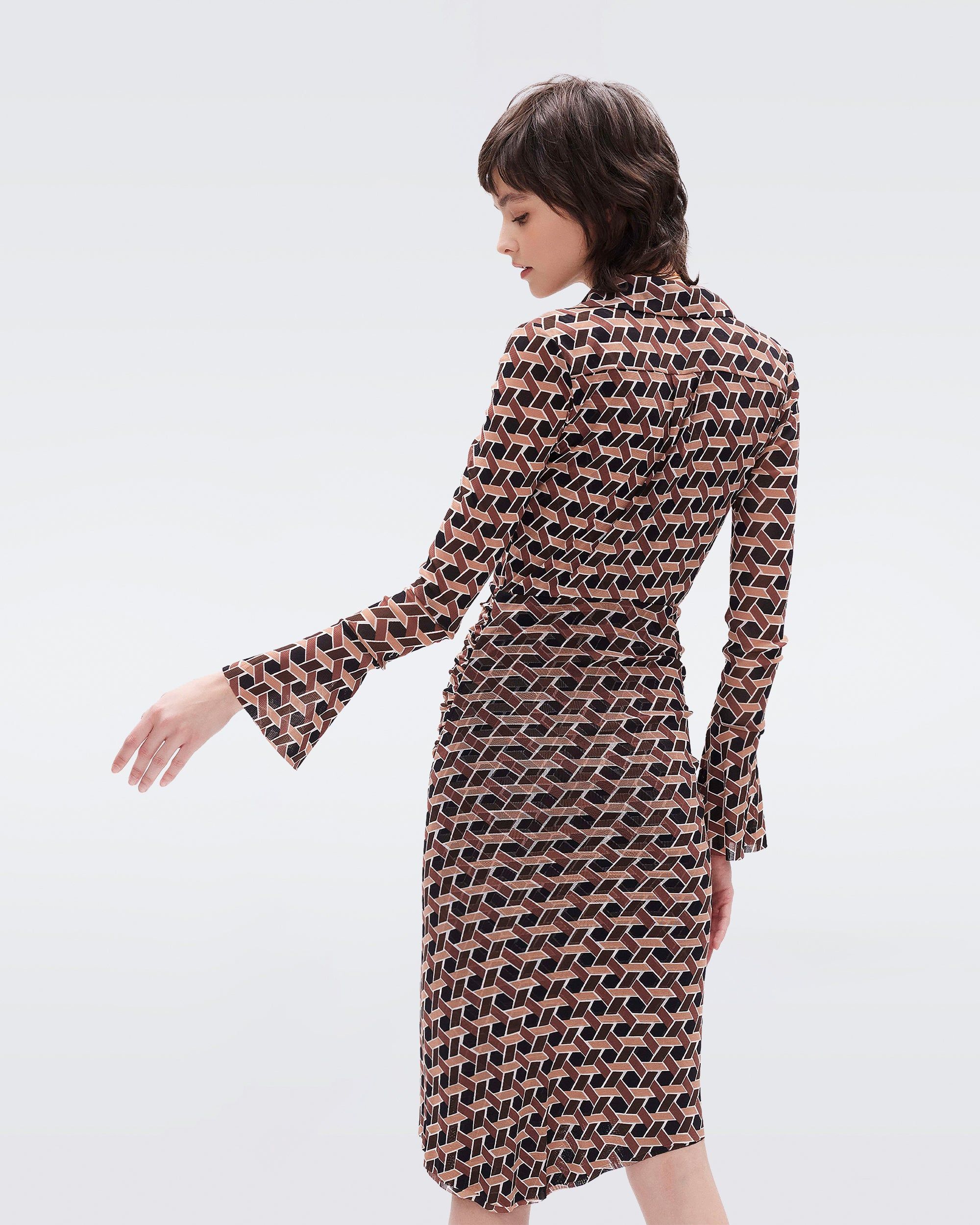 Lilly Mesh Dress sold by Diane Von Furstenberg product image thumbnail 3
