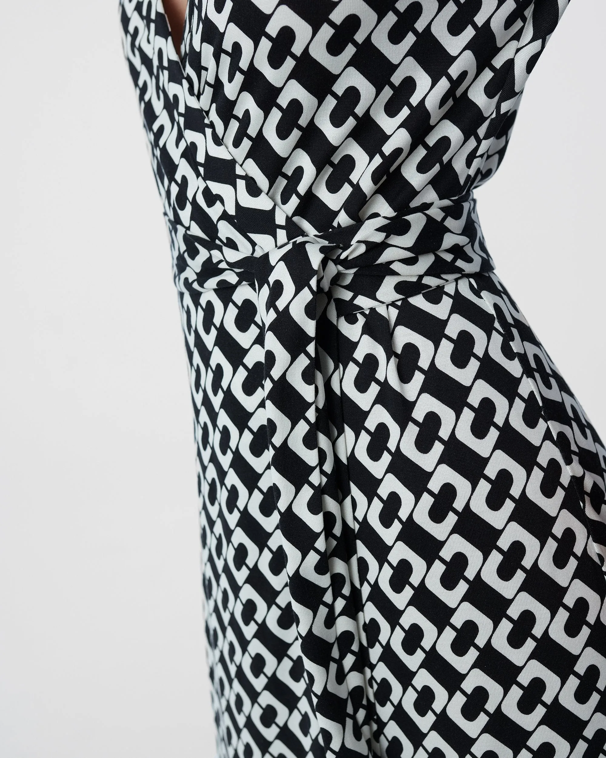 Abigail Silk Jersey Maxi Wrap Dress sold by Diane Von Furstenberg product image thumbnail 2