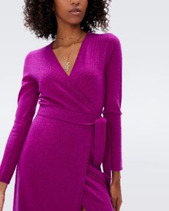 Astrid Wool-Cashmere Wrap Dress sold by Diane Von Furstenberg