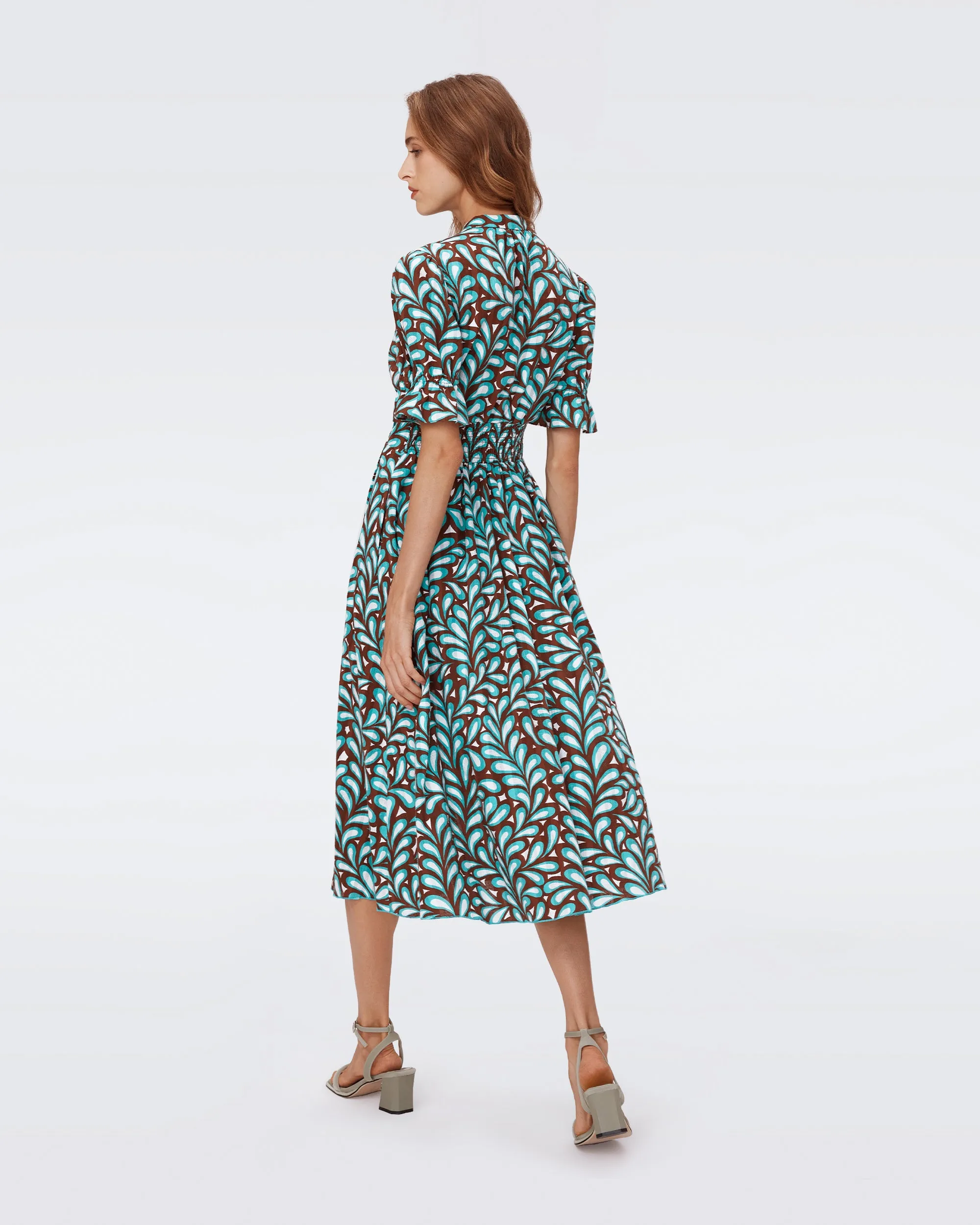 Erica Cotton Midi Dress sold by Diane Von Furstenberg product image thumbnail 3