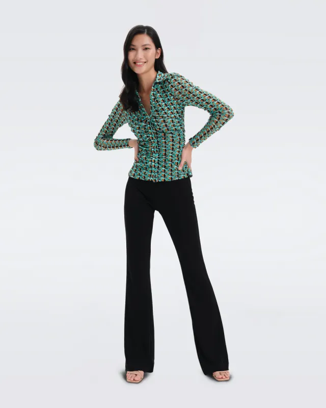 Nathaniel Mesh Top sold by Diane Von Furstenberg