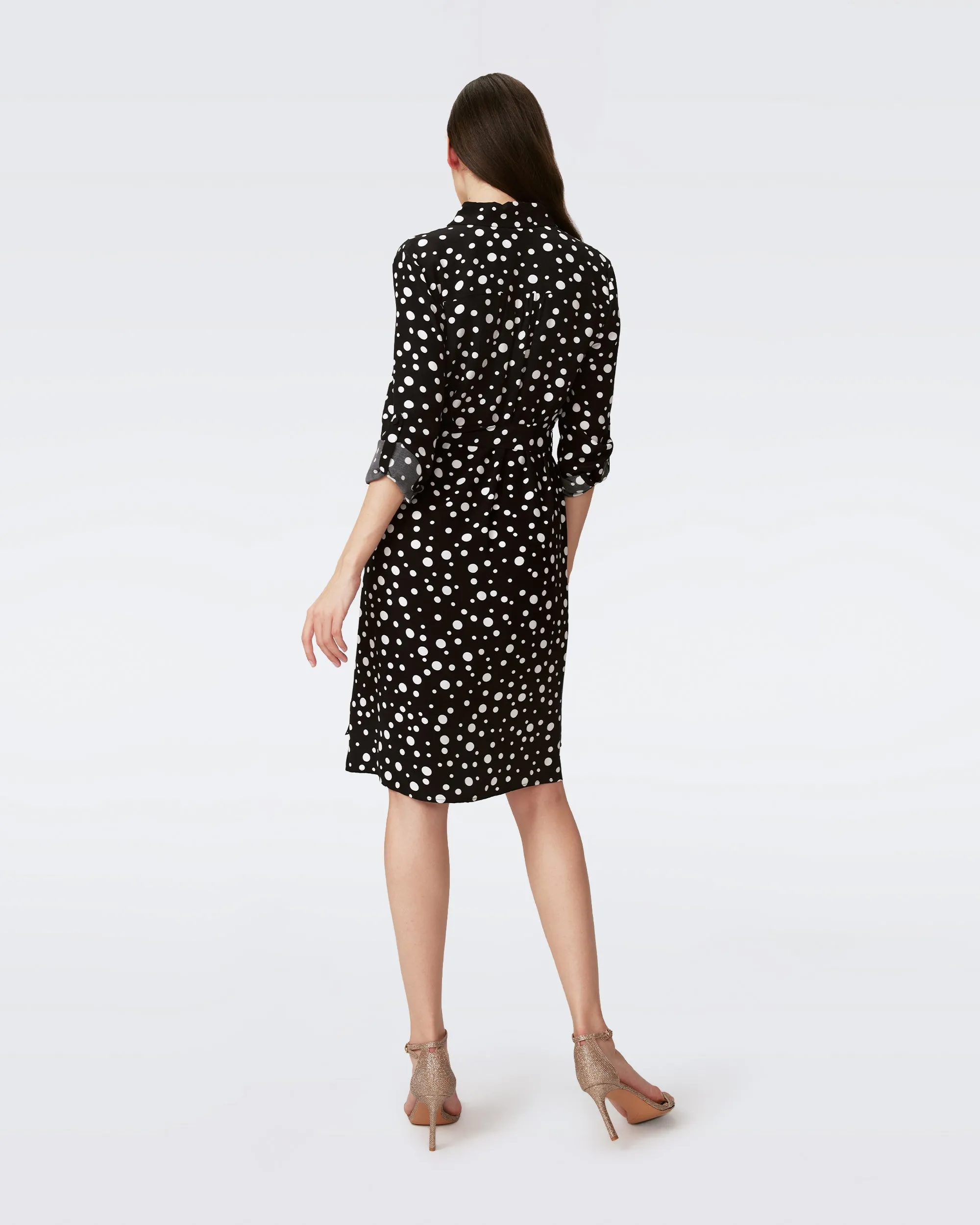 Prita Shirt Dress sold by Diane Von Furstenberg product image thumbnail 3