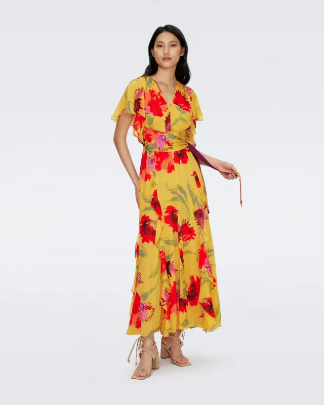 Bleuet Dress made by Diane Von Furstenberg