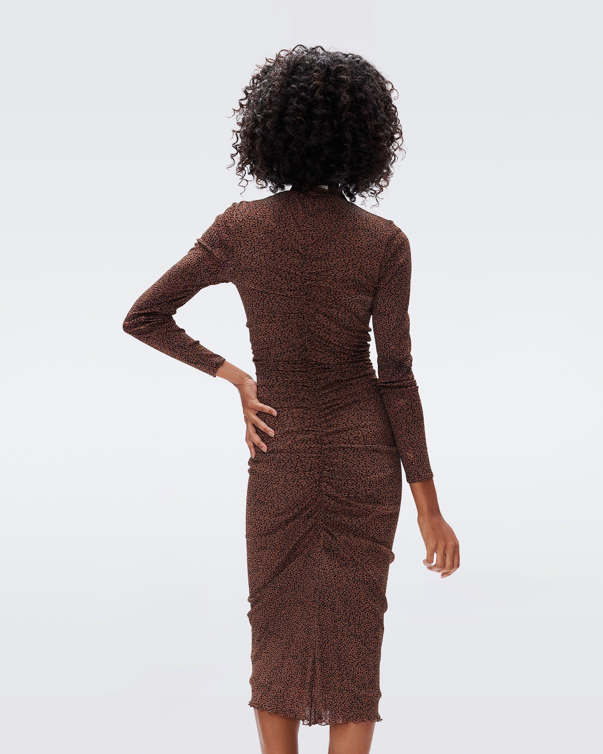 Verina Reversible Mesh Dress sold by Diane Von Furstenberg product image thumbnail 4