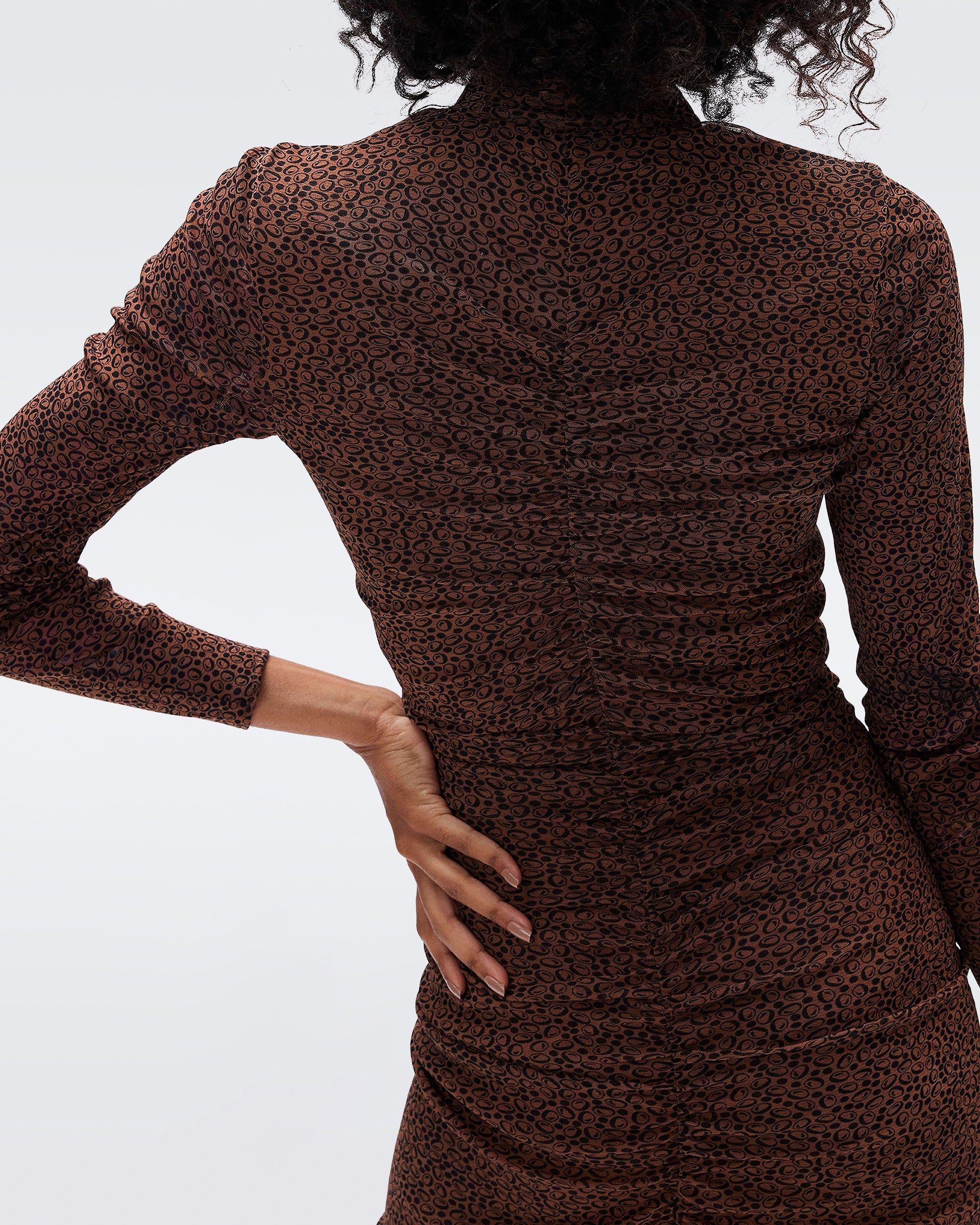 Verina Reversible Mesh Dress sold by Diane Von Furstenberg product image thumbnail 3