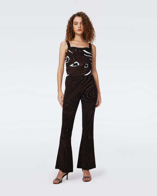 Wynn Knit Jacquard Pants sold by Diane Von Furstenberg