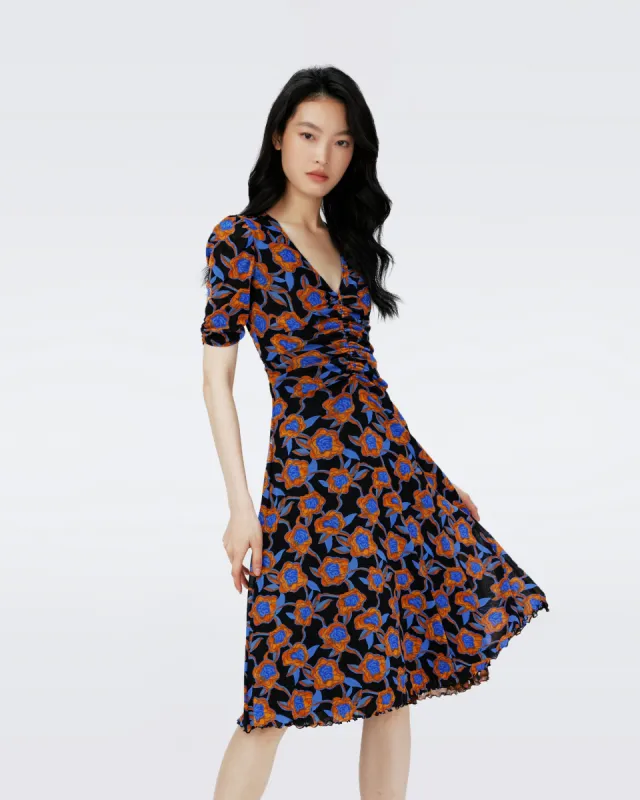 Koren Reversible Mesh Dress sold by Diane Von Furstenberg