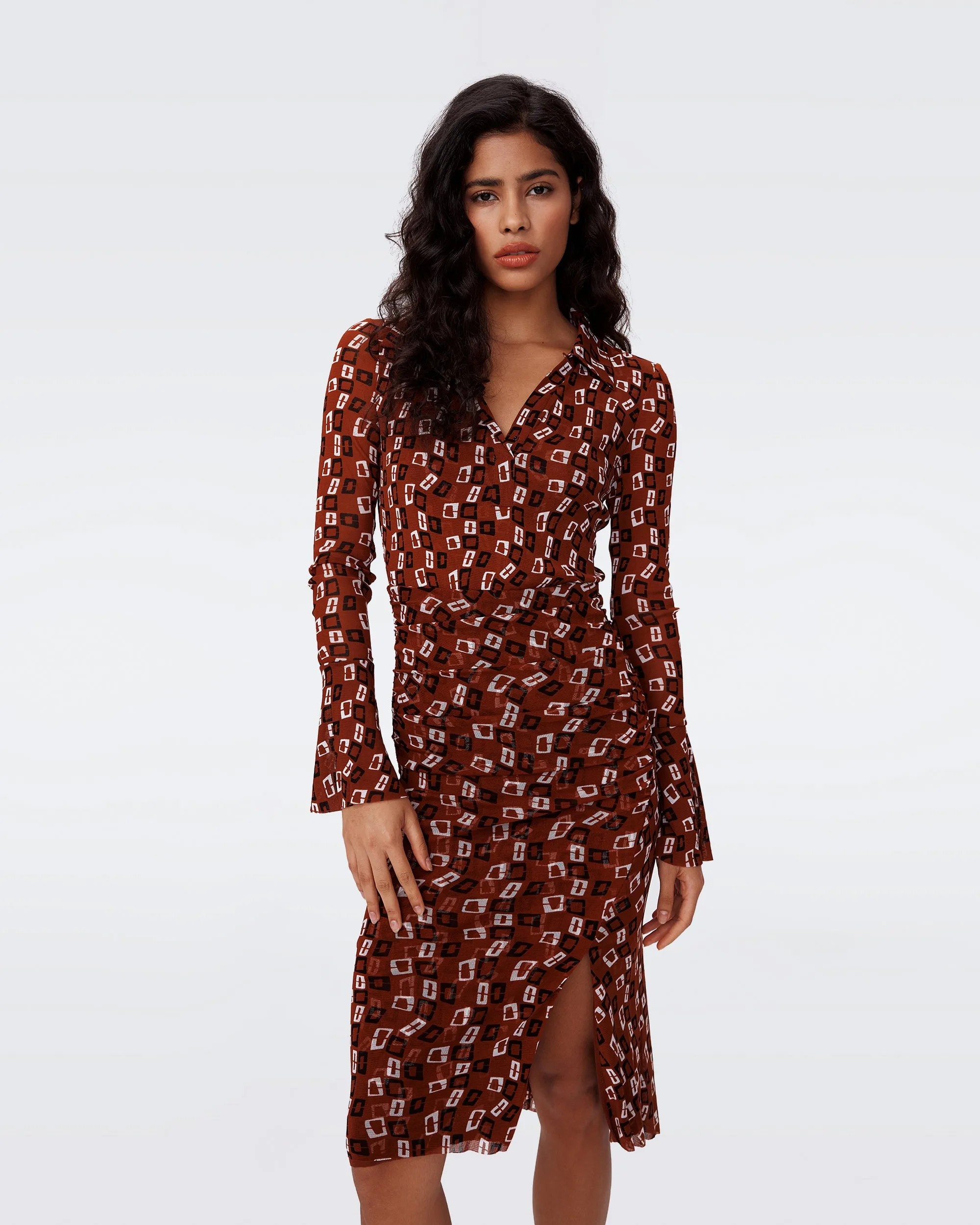 Lilly Mesh Dress sold by Diane Von Furstenberg