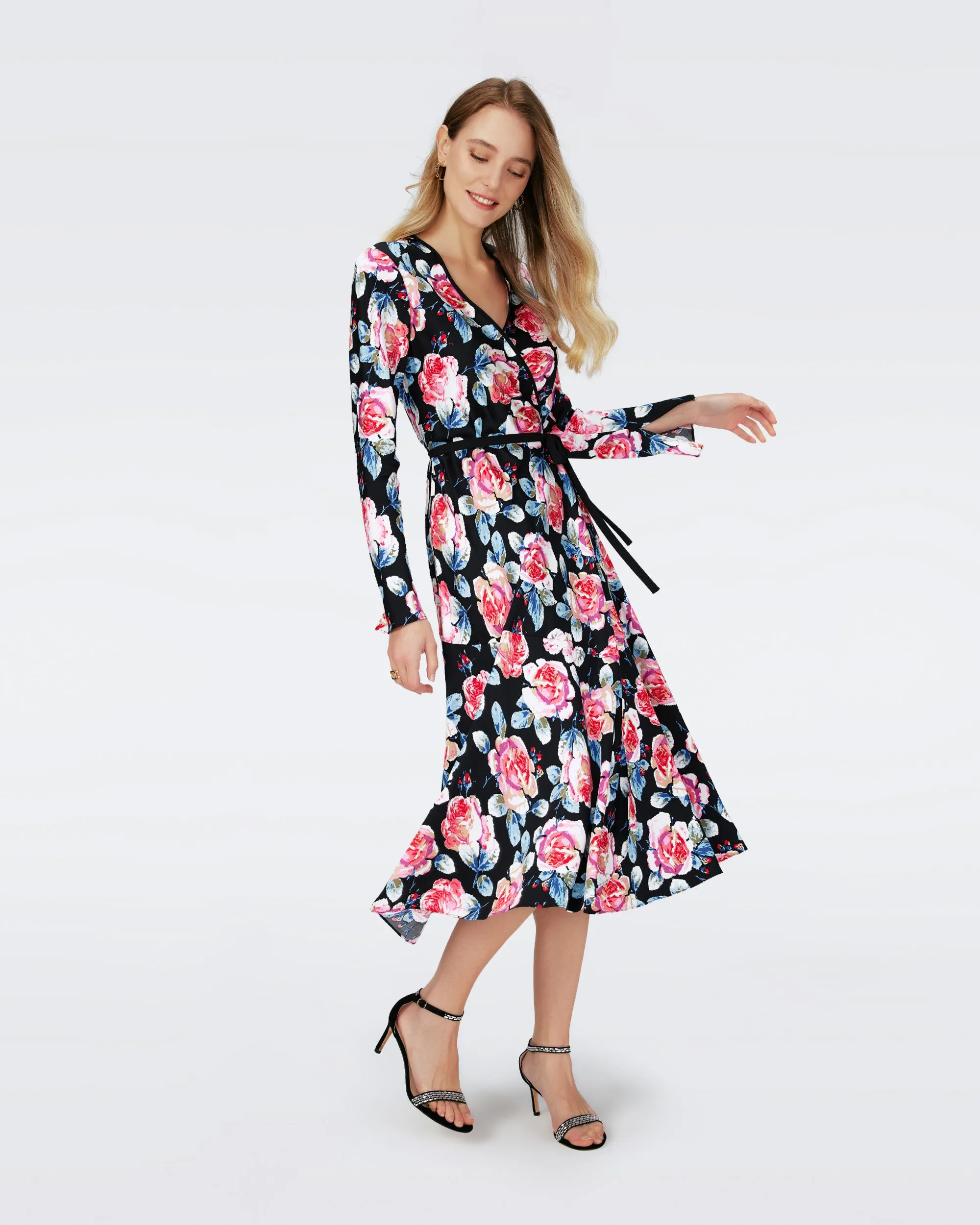 Anika Wrap Dress sold by Diane Von Furstenberg product image thumbnail 5