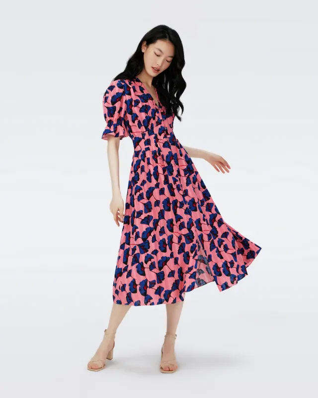 Erica Cotton Midi Dress sold by Diane Von Furstenberg