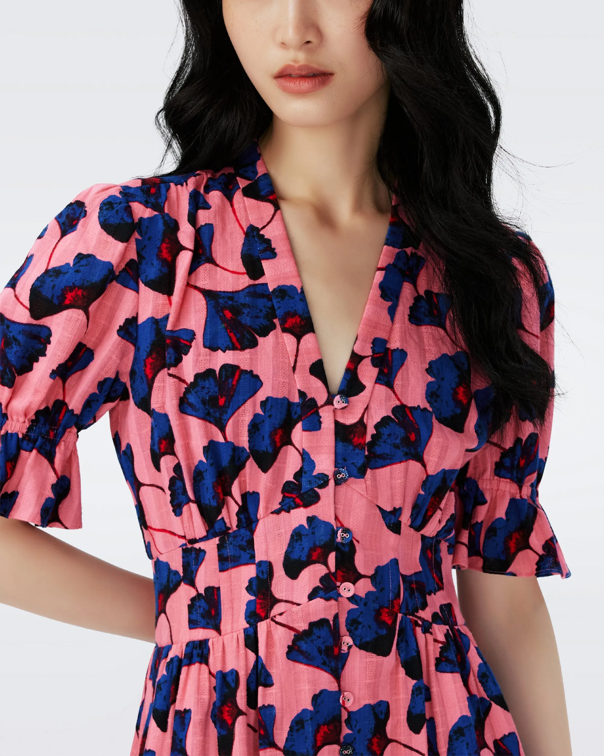 Erica Cotton Midi Dress sold by Diane Von Furstenberg product image thumbnail 2