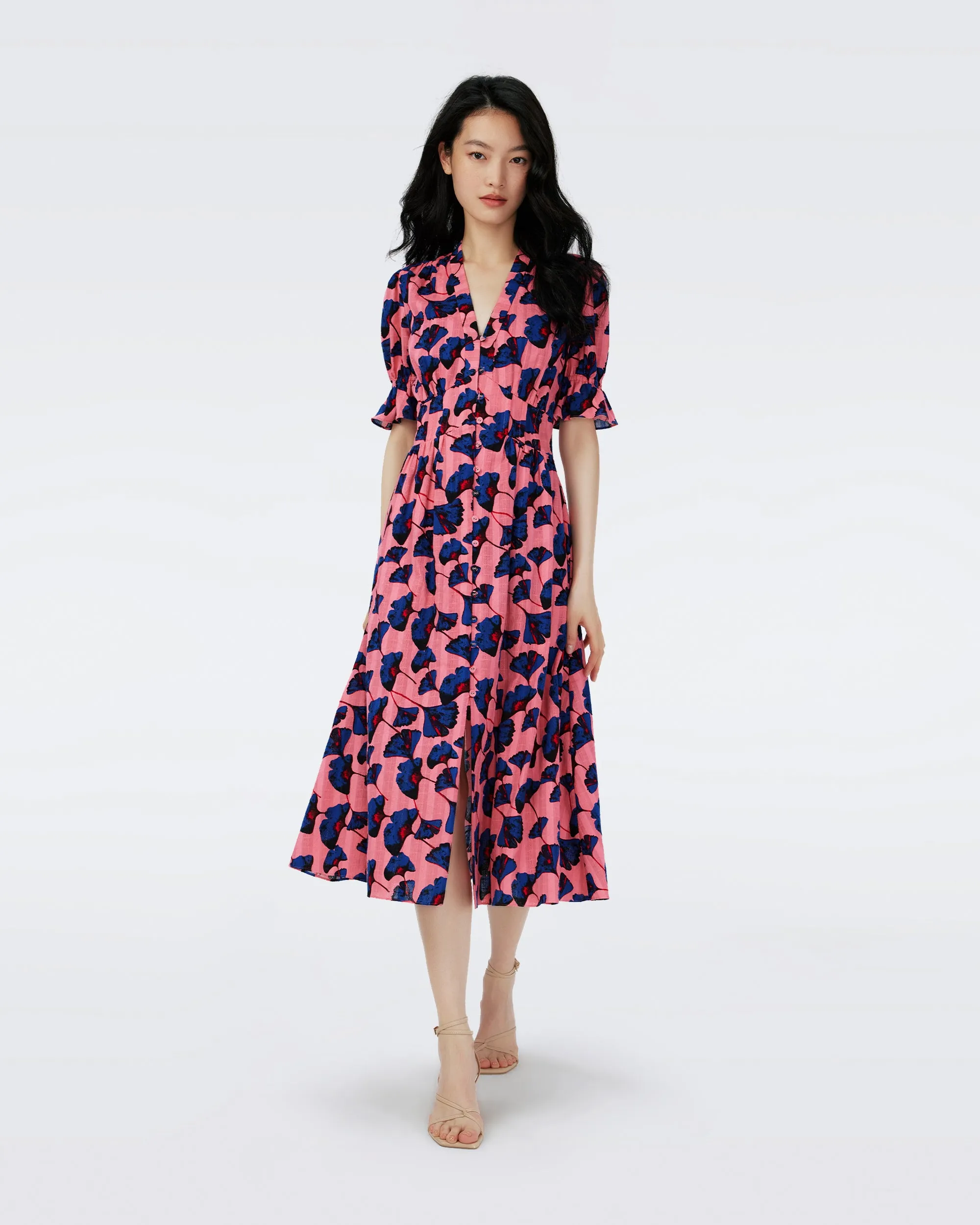 Erica Cotton Midi Dress sold by Diane Von Furstenberg product image thumbnail 5