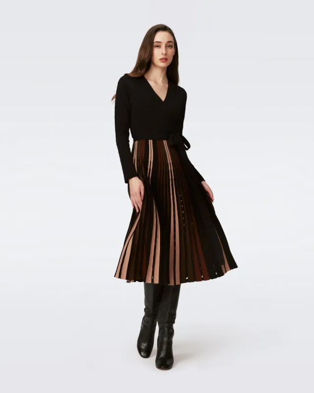 Ollie Knit Wrap Dress sold by Diane Von Furstenberg
