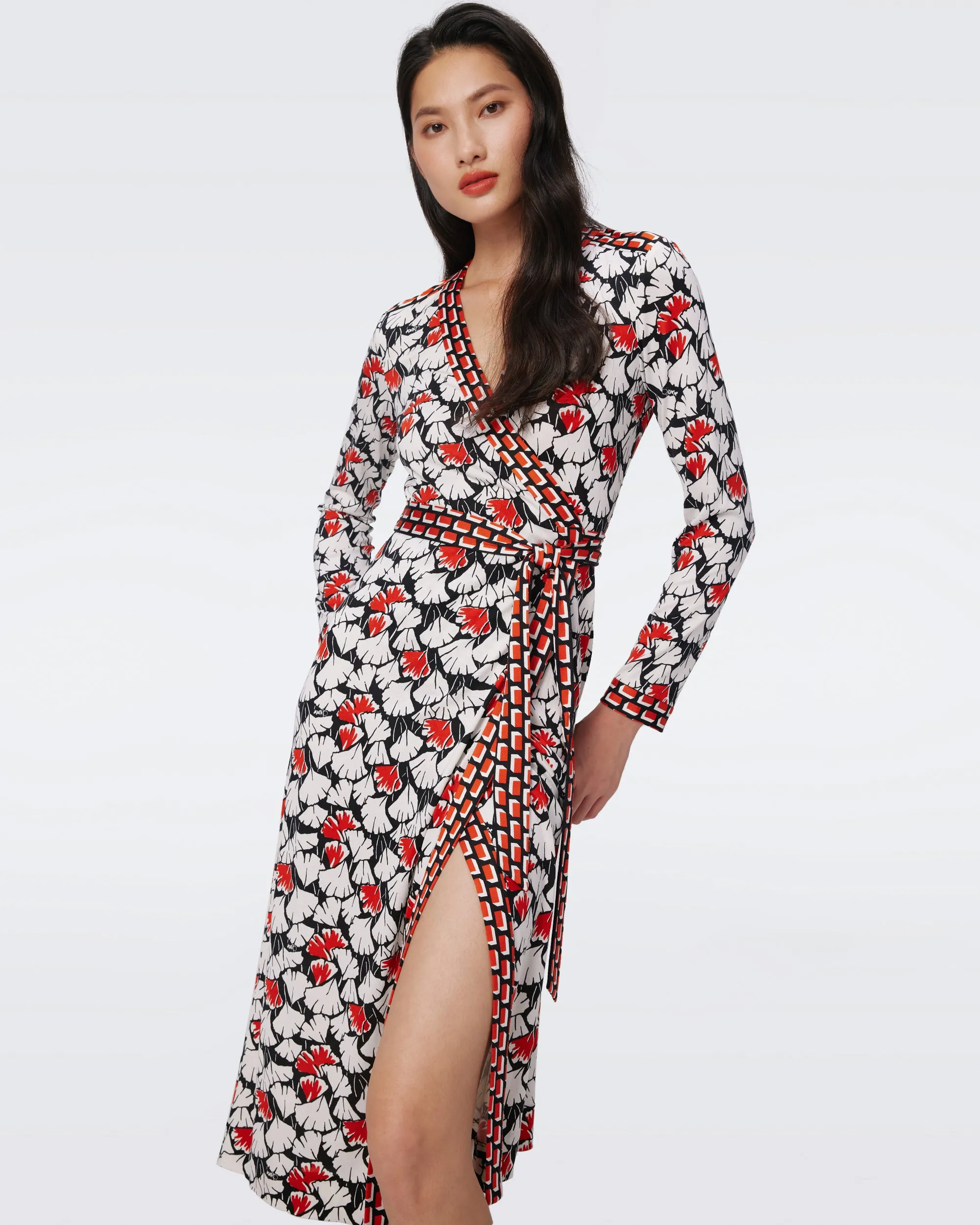 Danica Silk Jersey Wrap Dress sold by Diane Von Furstenberg product image thumbnail 5