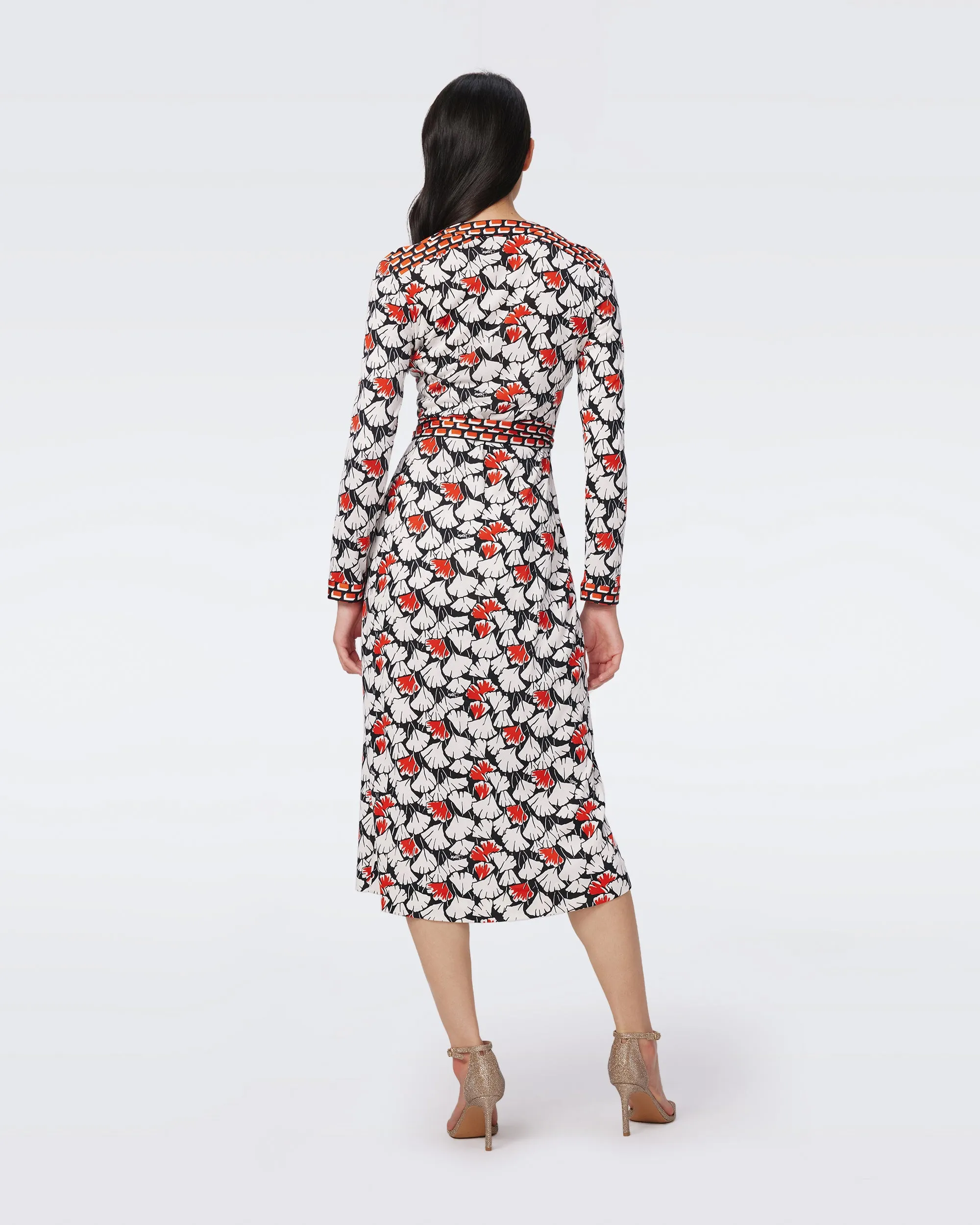 Danica Silk Jersey Wrap Dress sold by Diane Von Furstenberg product image thumbnail 3