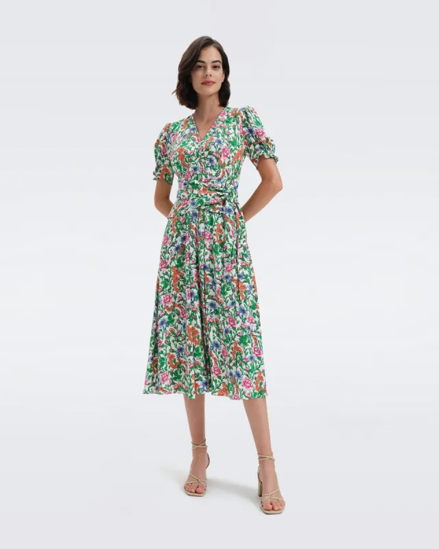 Sammie Faux-Wrap Dress sold by Diane Von Furstenberg