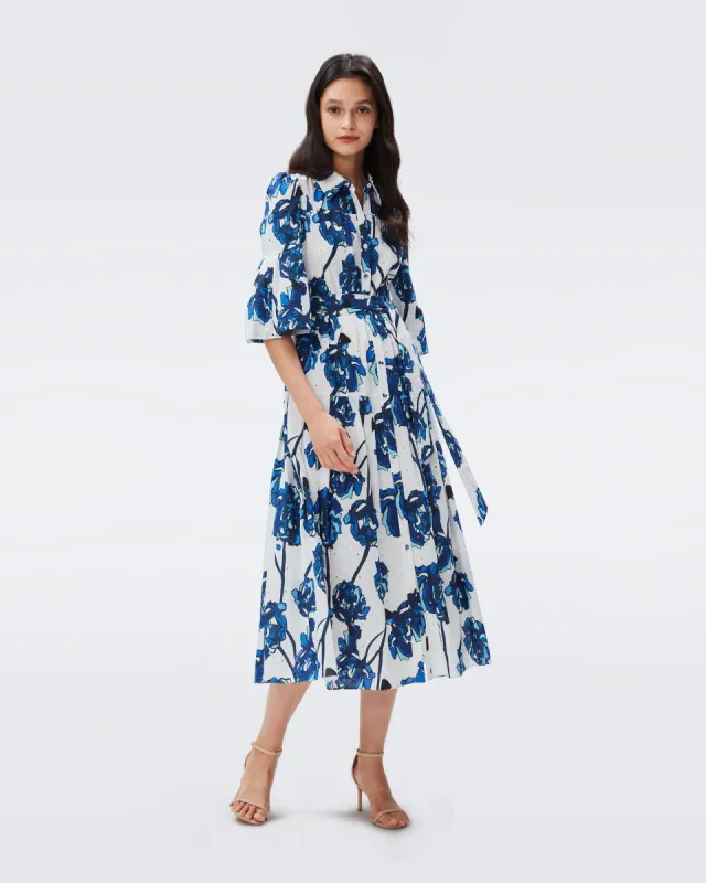 Aveena Cotton Eyelet Dress sold by Diane Von Furstenberg
