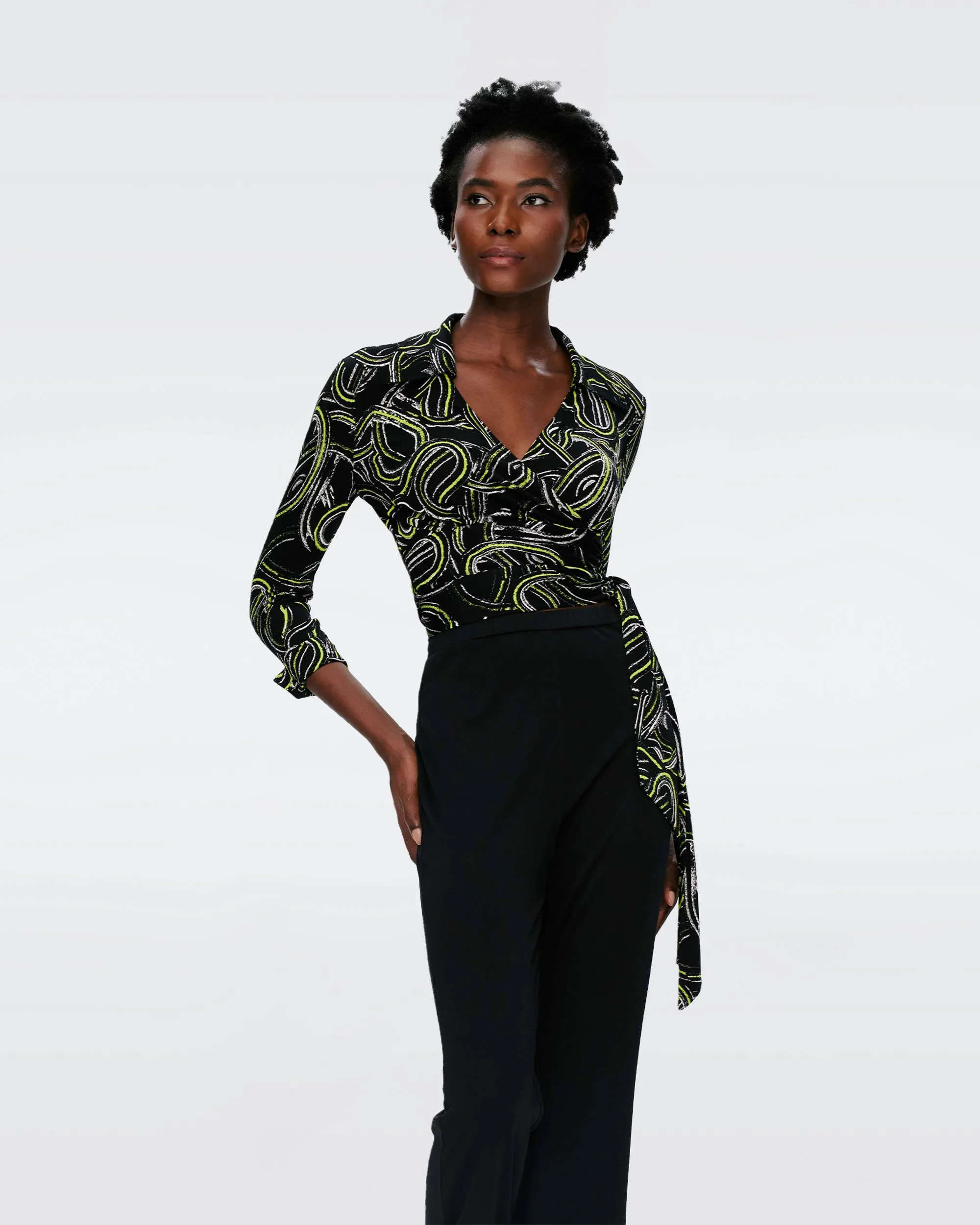 Bobbie Wrap Top sold by Diane Von Furstenberg product image thumbnail 5