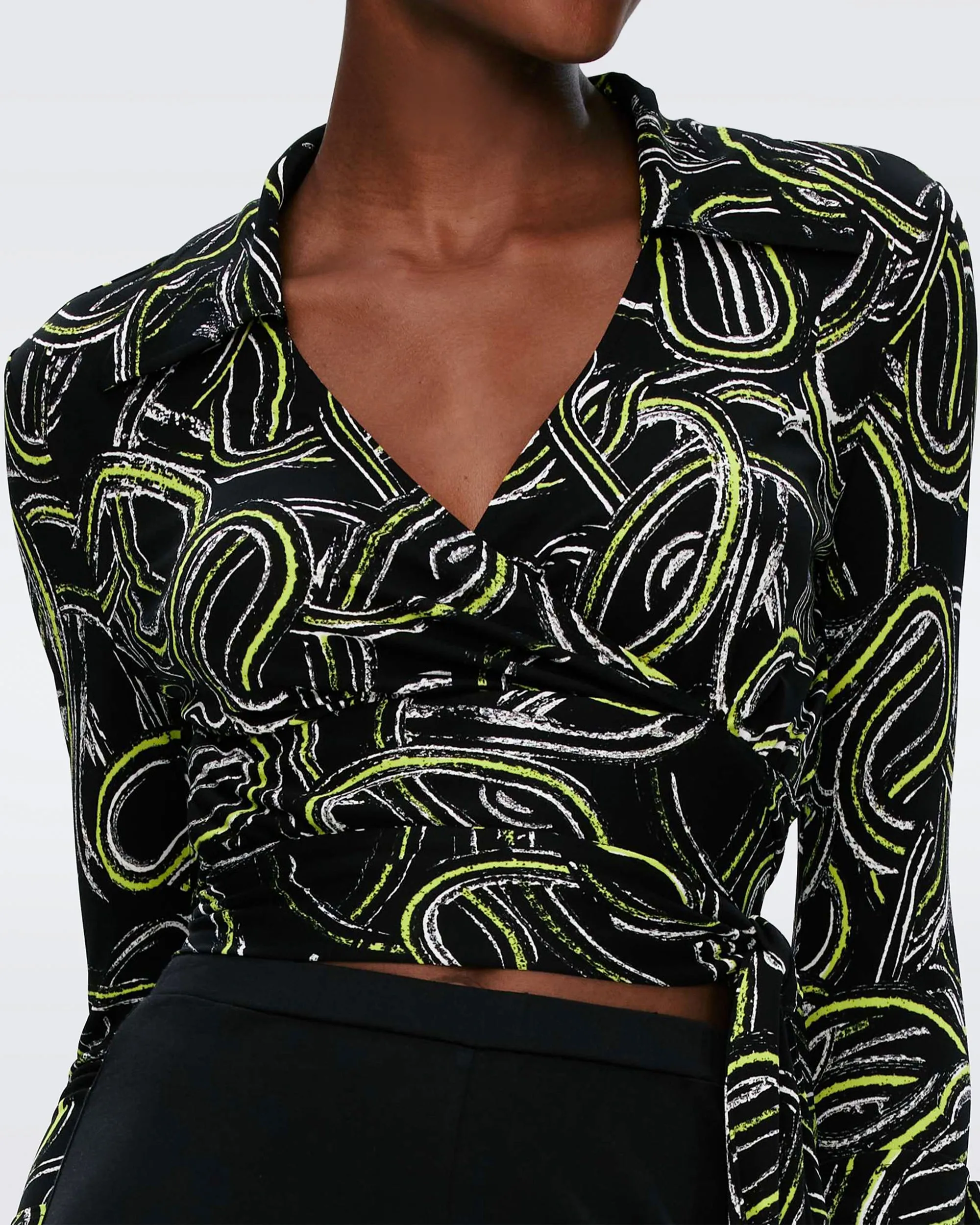 Bobbie Wrap Top sold by Diane Von Furstenberg product image thumbnail 2