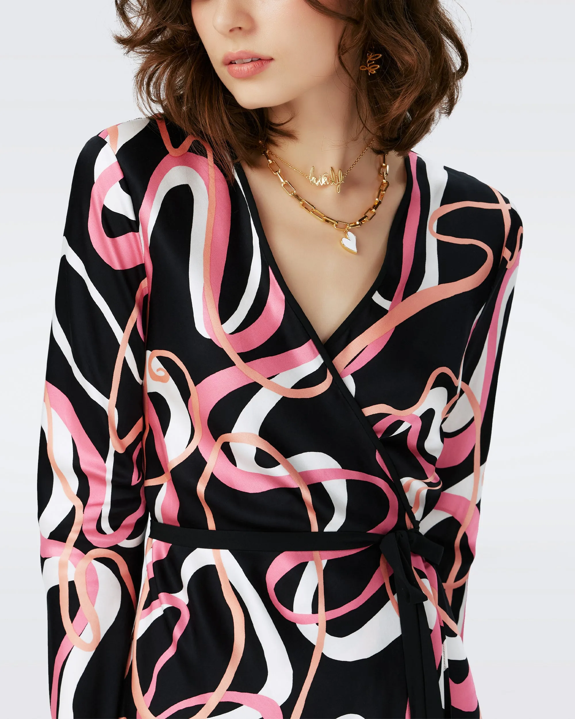 Anika Wrap Dress sold by Diane Von Furstenberg product image thumbnail 2