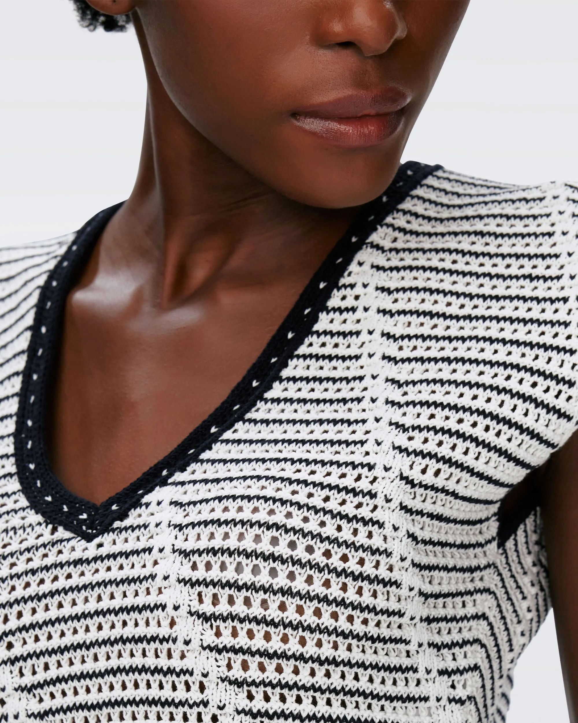 Claud Crochet Top sold by Diane Von Furstenberg product image thumbnail 4