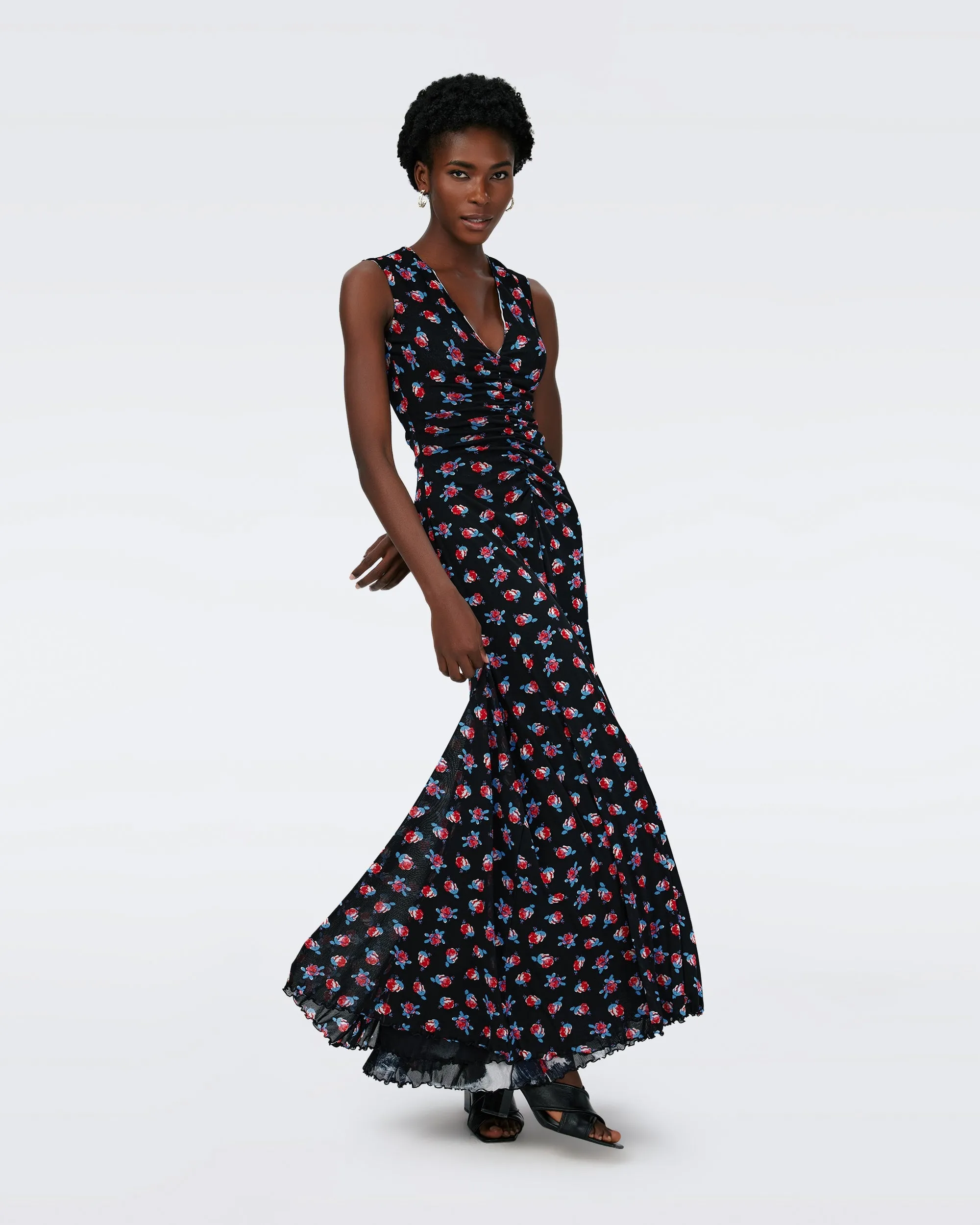 Solveigh Reversible Mesh Dress sold by Diane Von Furstenberg product image thumbnail 5