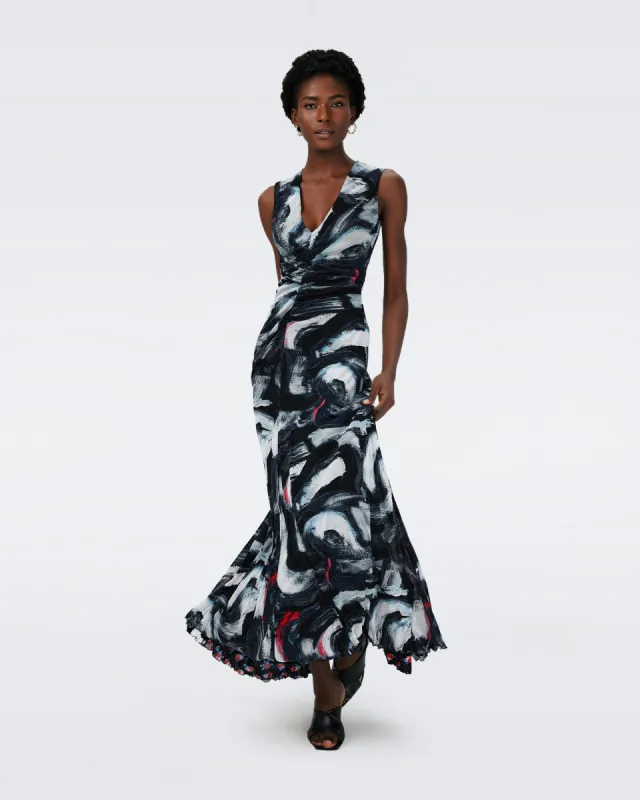 Solveigh Reversible Mesh Dress sold by Diane Von Furstenberg