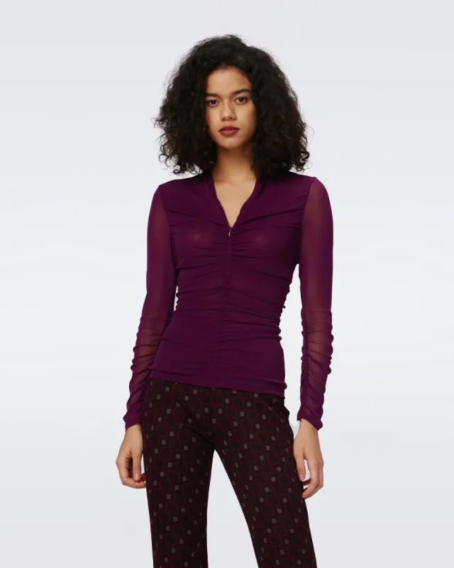 Julie Mesh Top sold by Diane Von Furstenberg