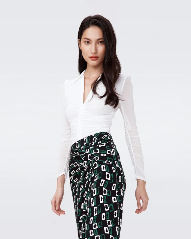 Giorgi Mesh Bodysuit sold by Diane Von Furstenberg