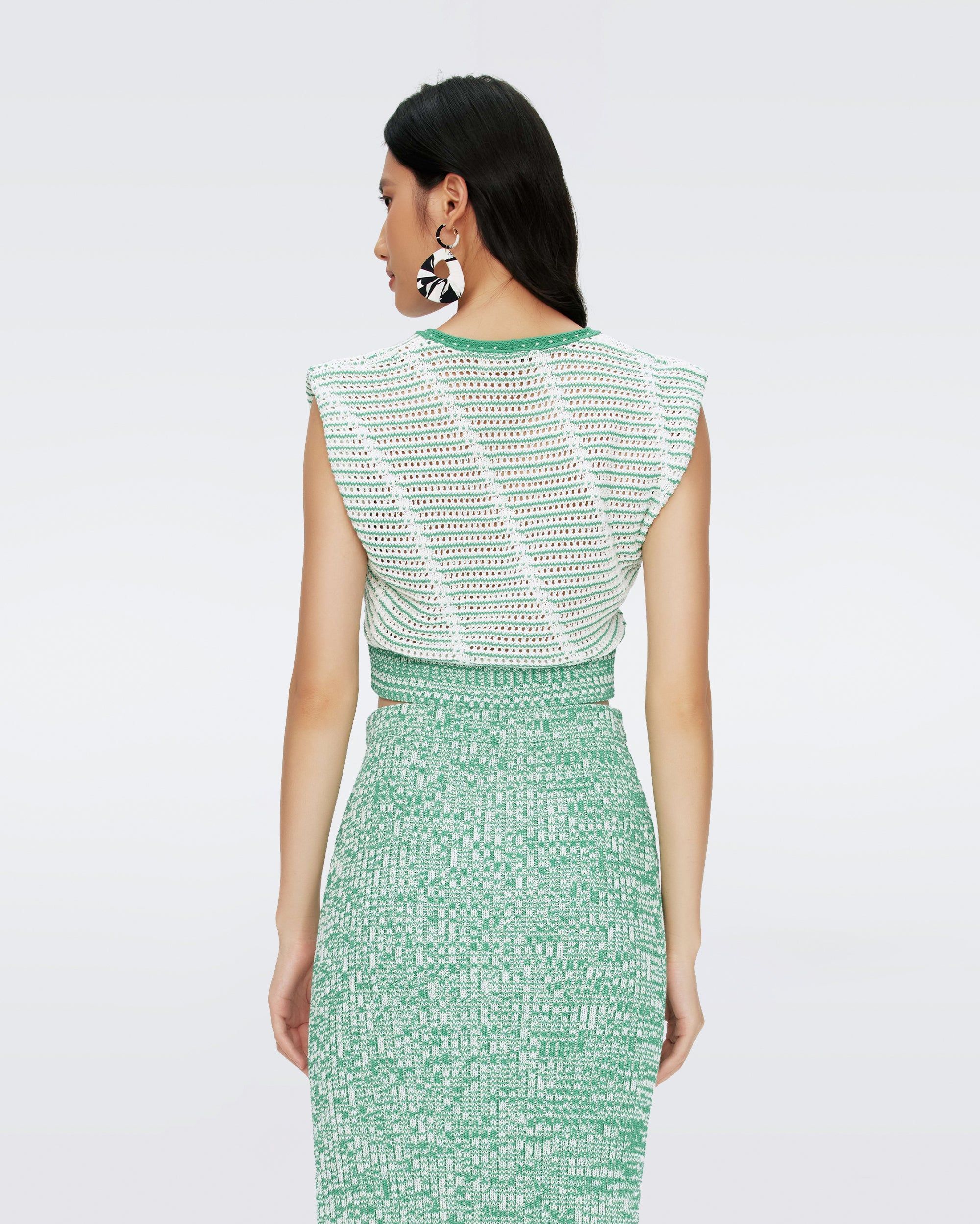 Claud Crochet Top sold by Diane Von Furstenberg product image thumbnail 3