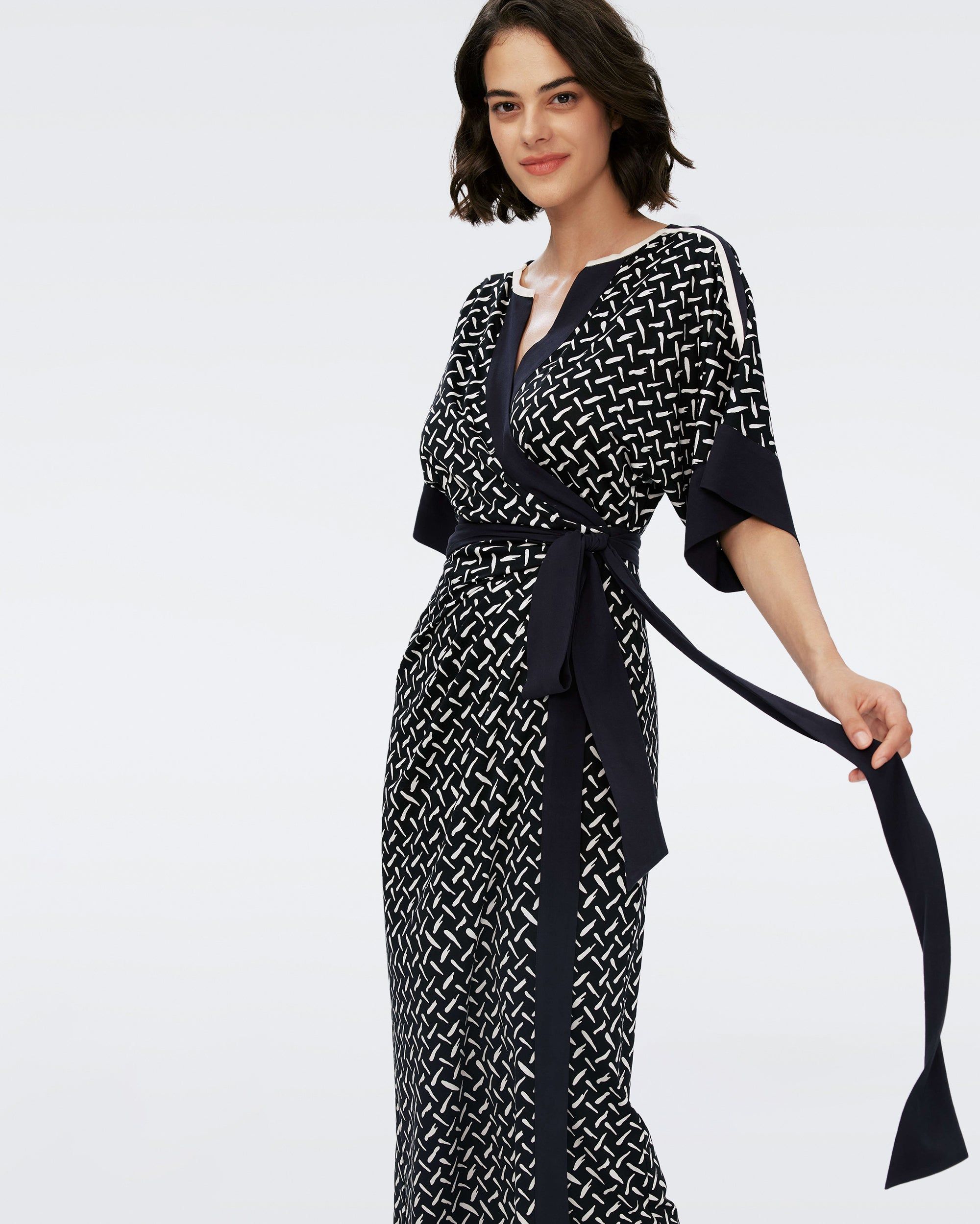Dorothea Wrap Dress sold by Diane Von Furstenberg product image thumbnail 5