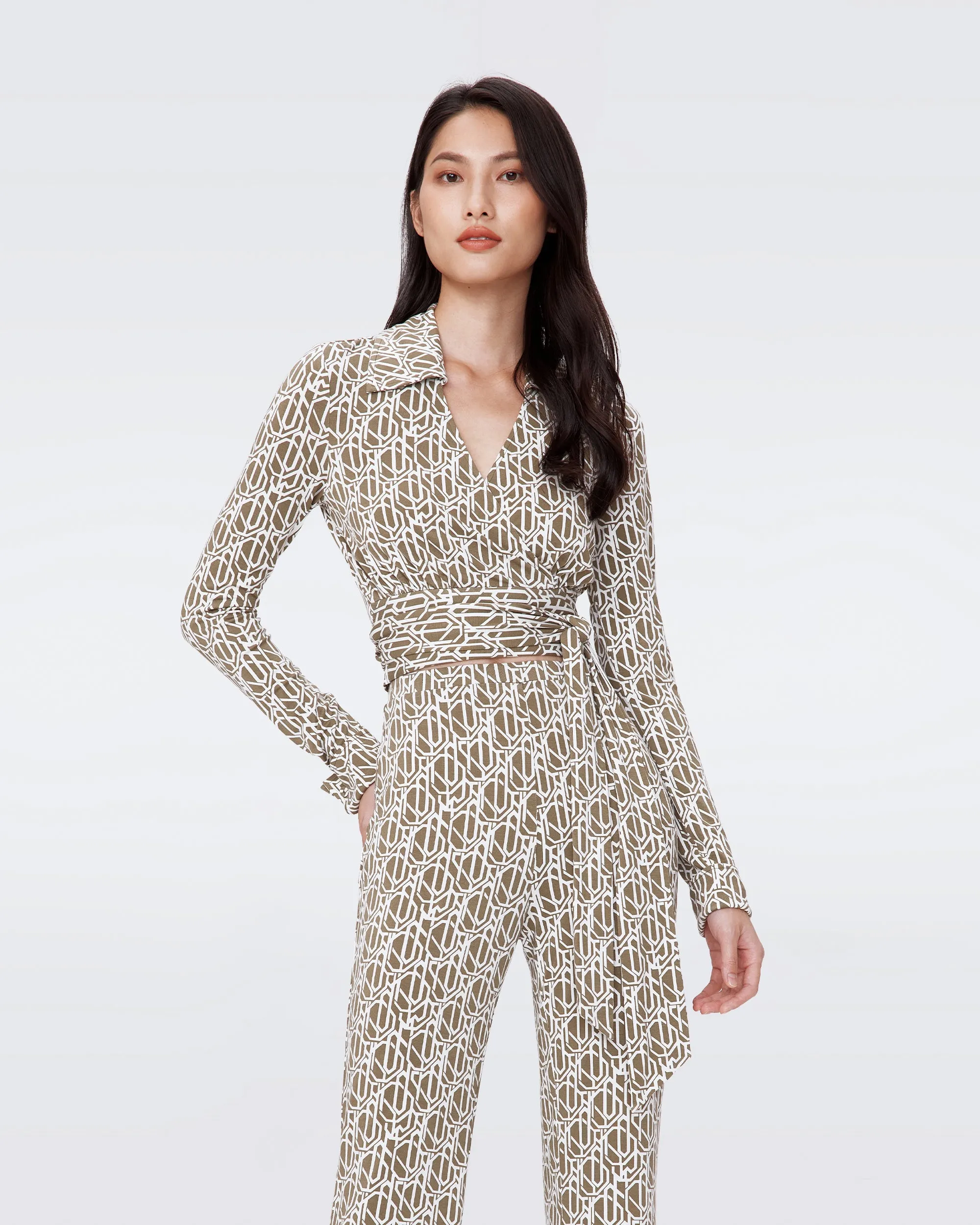 Bobbie Wrap Top sold by Diane Von Furstenberg