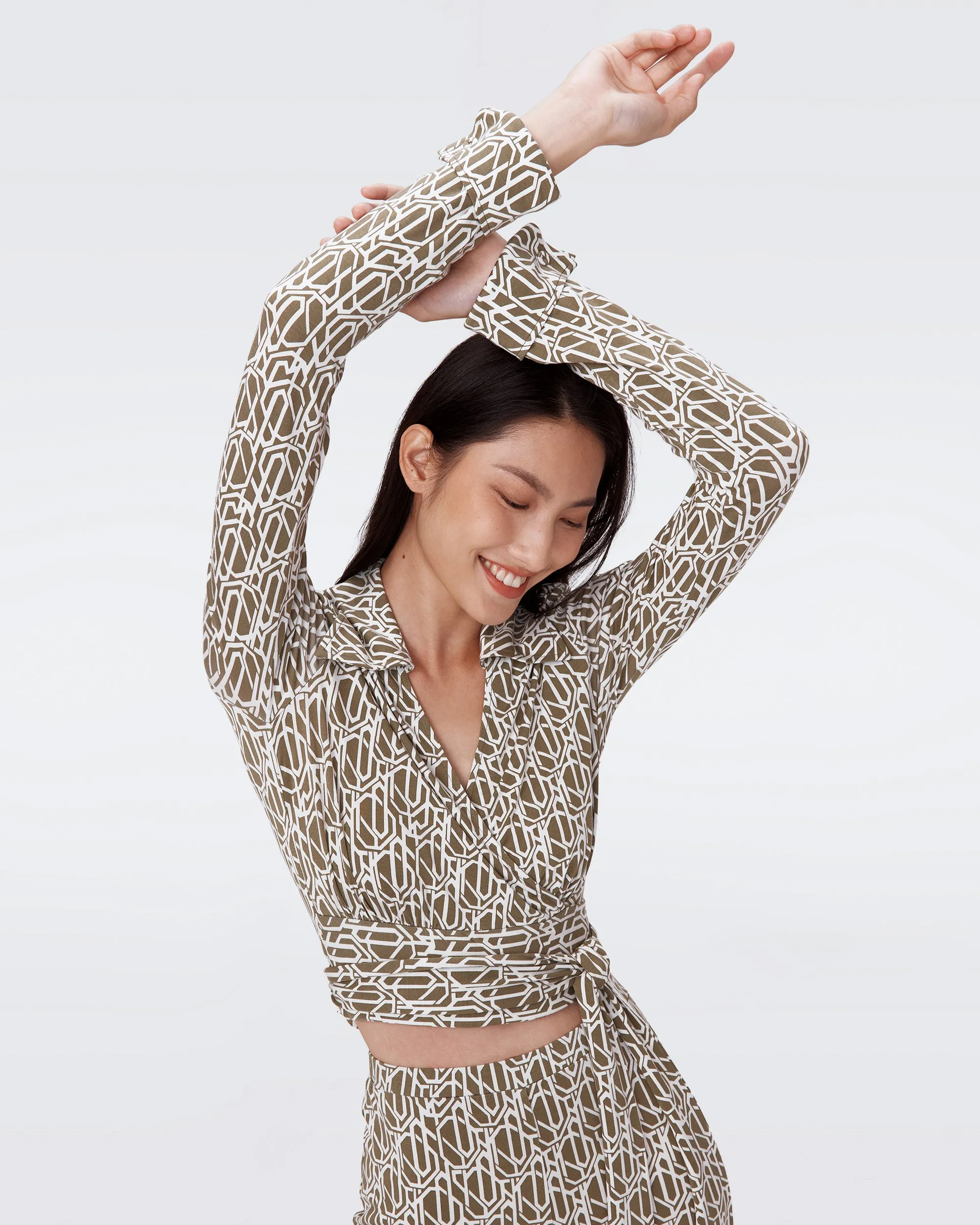 Bobbie Wrap Top sold by Diane Von Furstenberg product image thumbnail 5