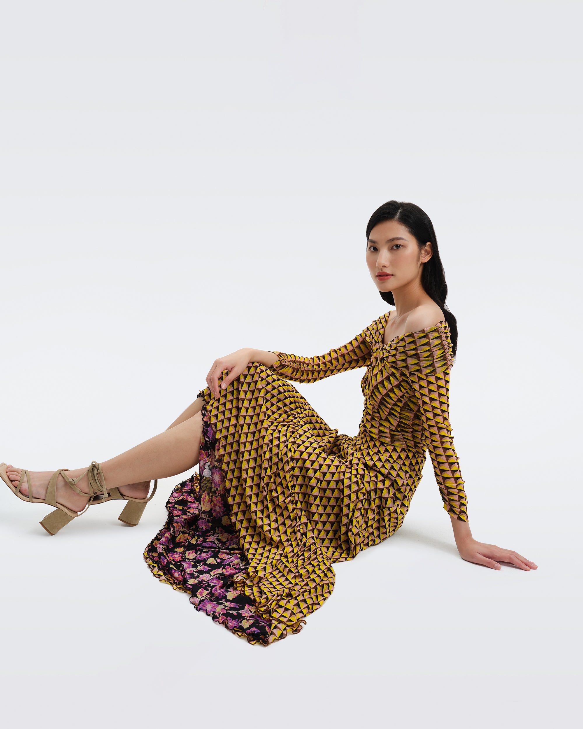 Austria Reversible Mesh Skirt sold by Diane Von Furstenberg product image thumbnail 5