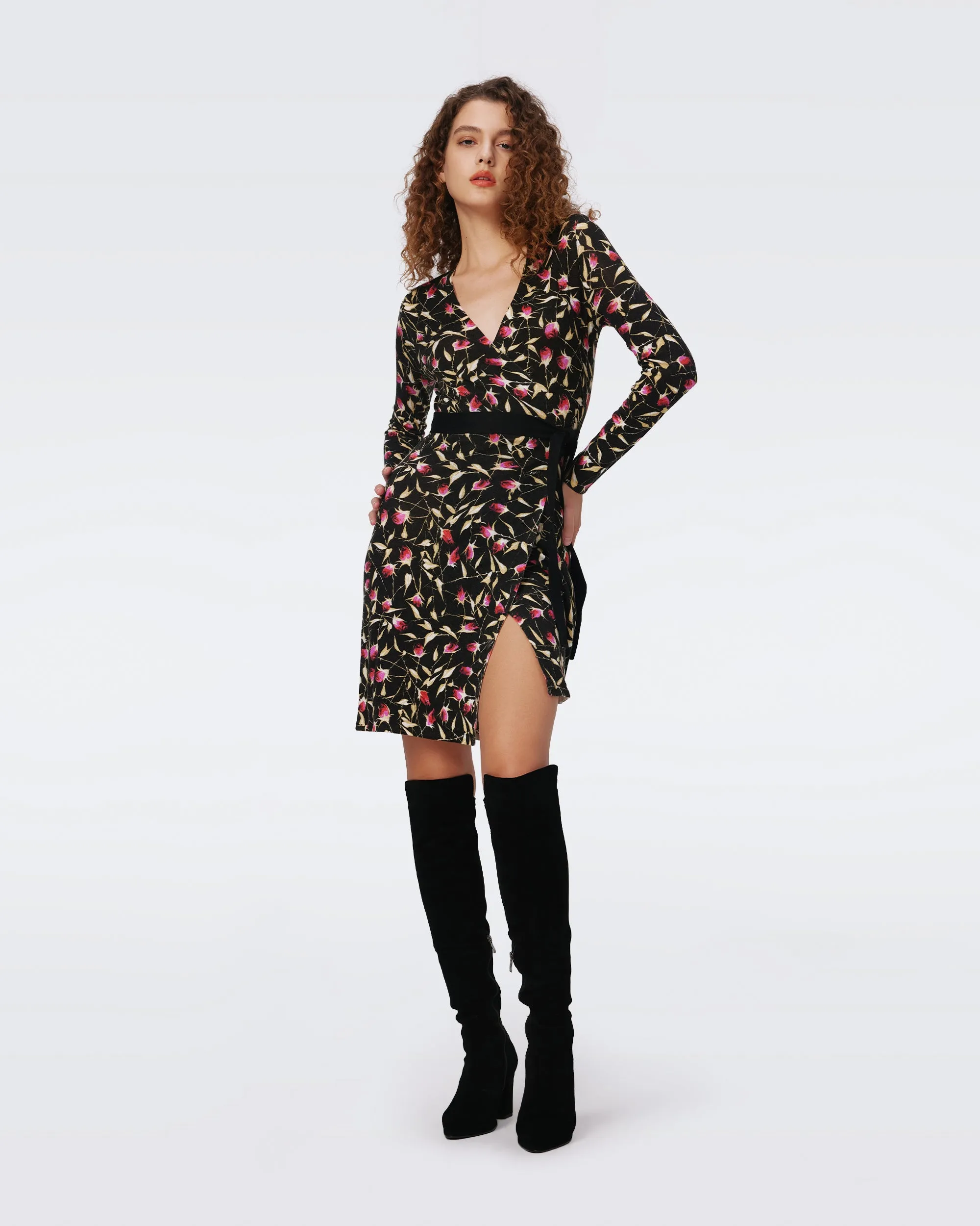 Luella Wool Wrap Dress sold by Diane Von Furstenberg